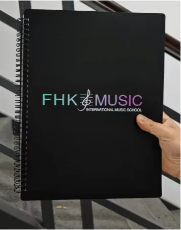 FHK Music famous student binder available in the online shop